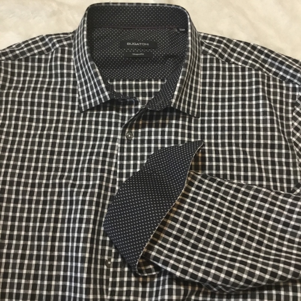 Bugatchi plaid shirt